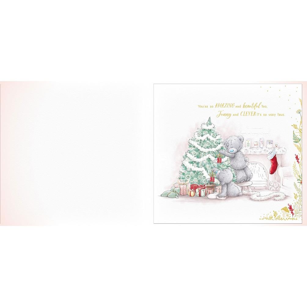 Amazing Girlfriend Me to You Bear Giant Boxed Christmas Card Extra Image 1